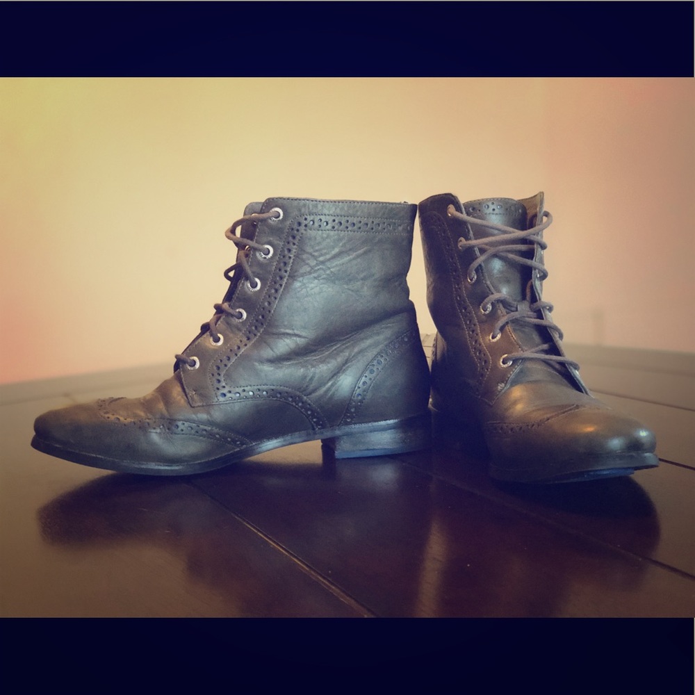 Sperry Top Sider Adeline Leather Boots 8.5